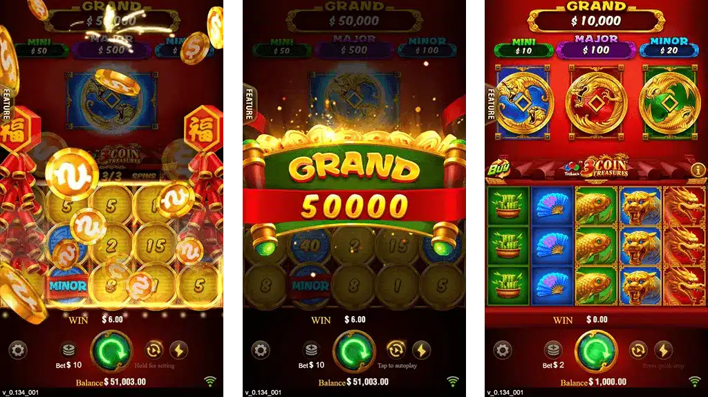 3 Coins Pb777 Bonus